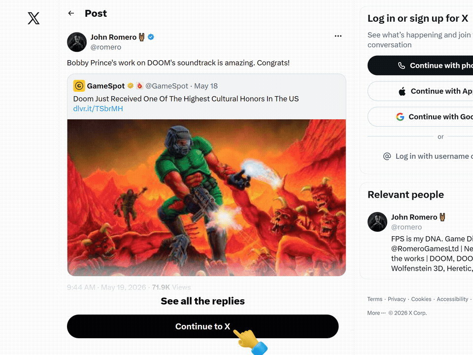 Animated demo of a Webemoji emoji picker beside an X (Twitter) post's like and repost row.
